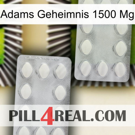 Adams Secret 1500 Mg 17